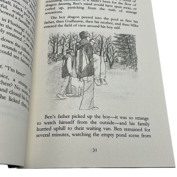 Ben and the Dragon David W. Weimer Paperback Signed Fantasy Fiction - Picture 6 of 9